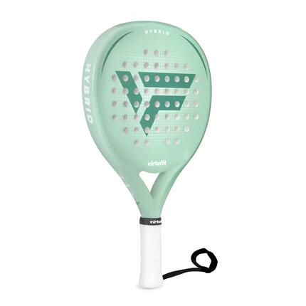 Raquette de Padel - Hybride - Noir/Argent
