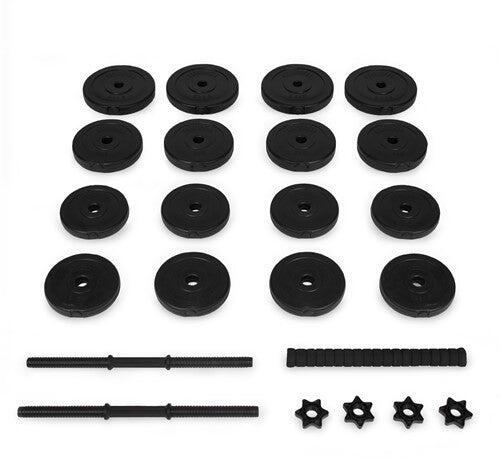 Conjunto de halteres ajustáveis ​​- Conjunto 2 em 1 - 30 kg - Vinil 4/7