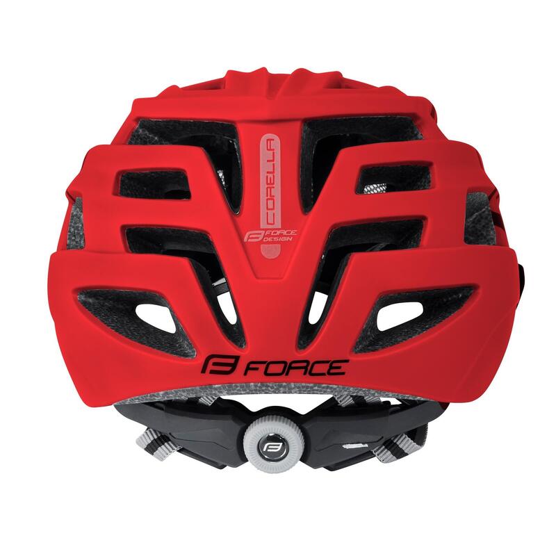 Casca Force Corella MTB Negru/Rosu L-XL