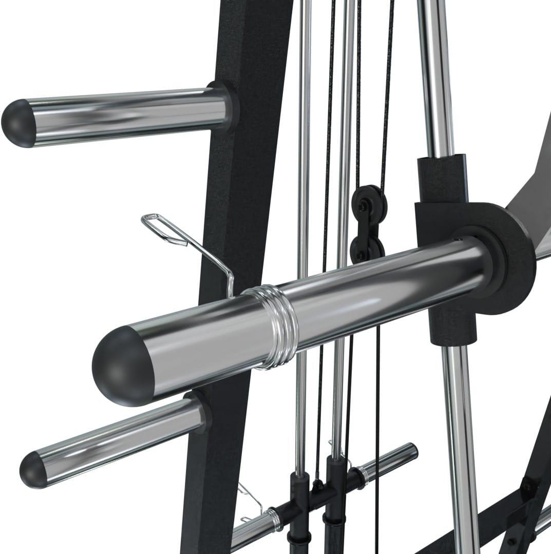 SM100 Smith Machine - Home Gym - Inclusief Pulley Station 4/7