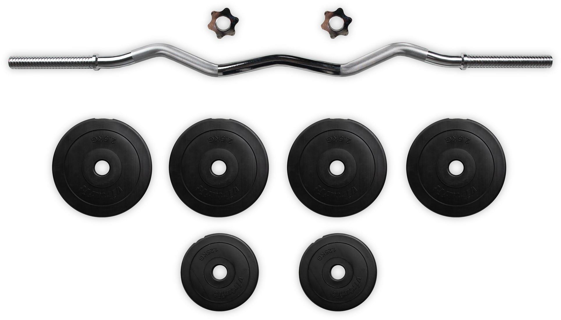 Vinyl EZ-Curl Set - Ensemble d'haltères - 20 kg 4/7