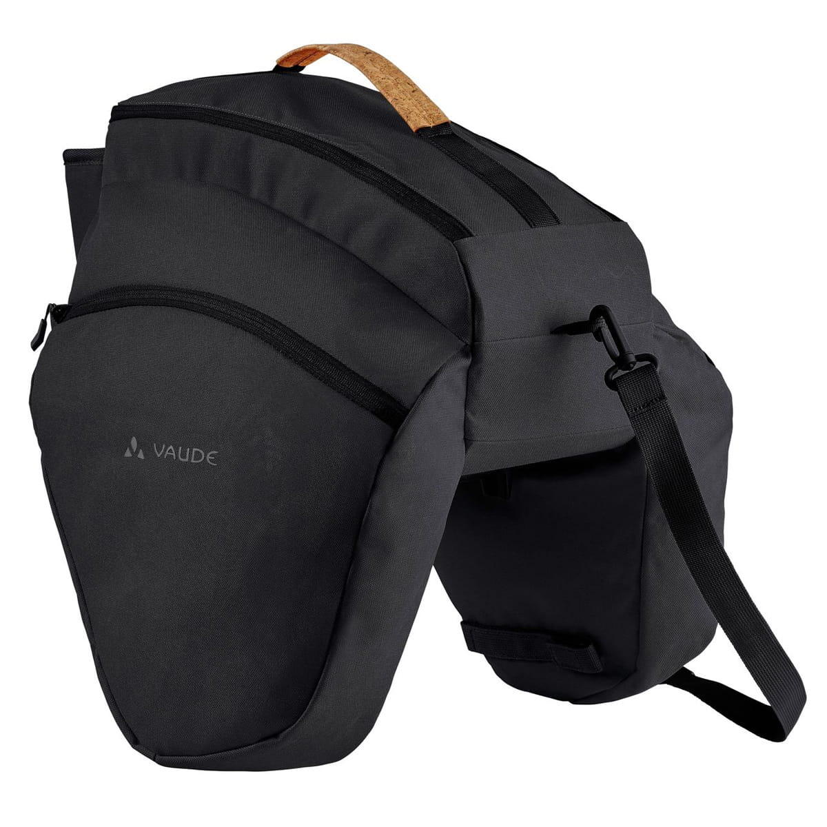 eSilkroad Plus Gepäckträgertasche - Schwarz 2/7