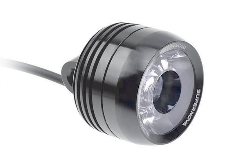 SUPERNOVA LED E-Bike Scheinwerfer Mini 2 LDM U-Serie, Schwarz 4/7