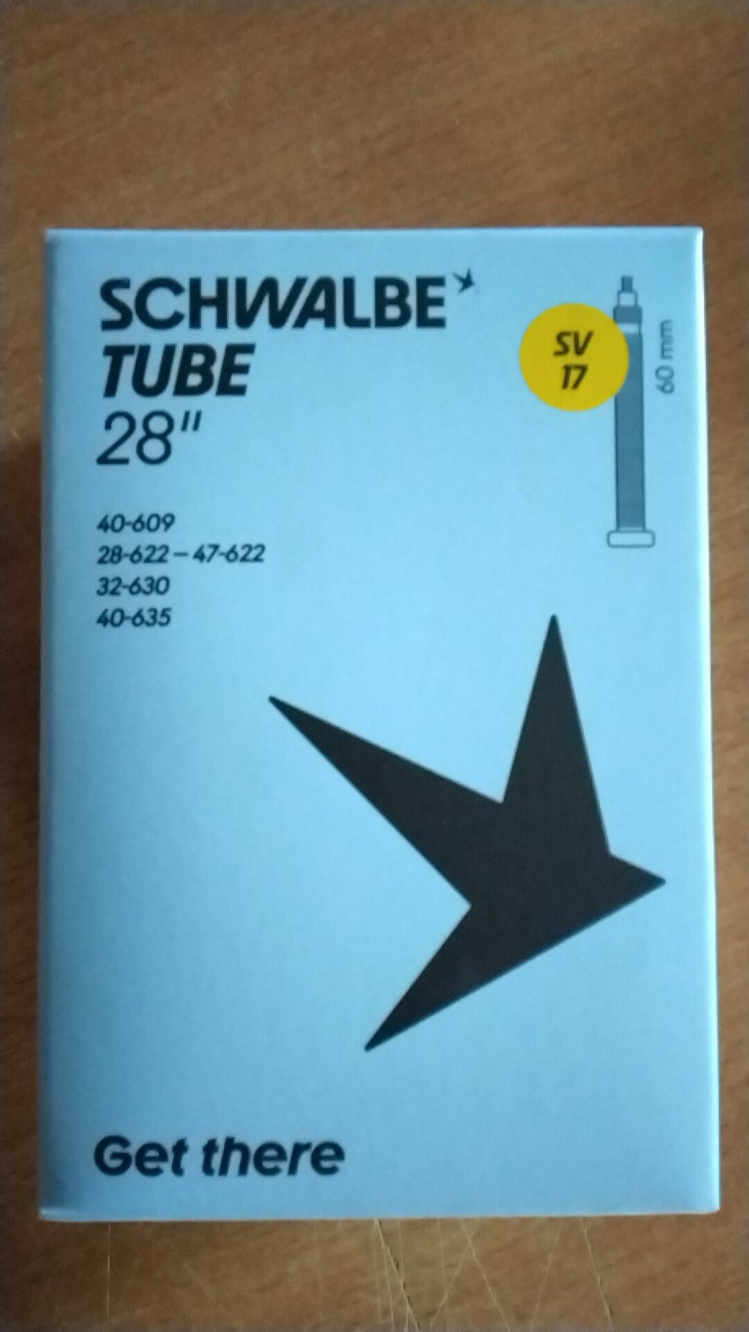 CHAMBRE A AIR VELO 700 x 28-45 SCHWALBE VALVE PRESTA 60mm TOUT ALU (SV17VL) 4/7