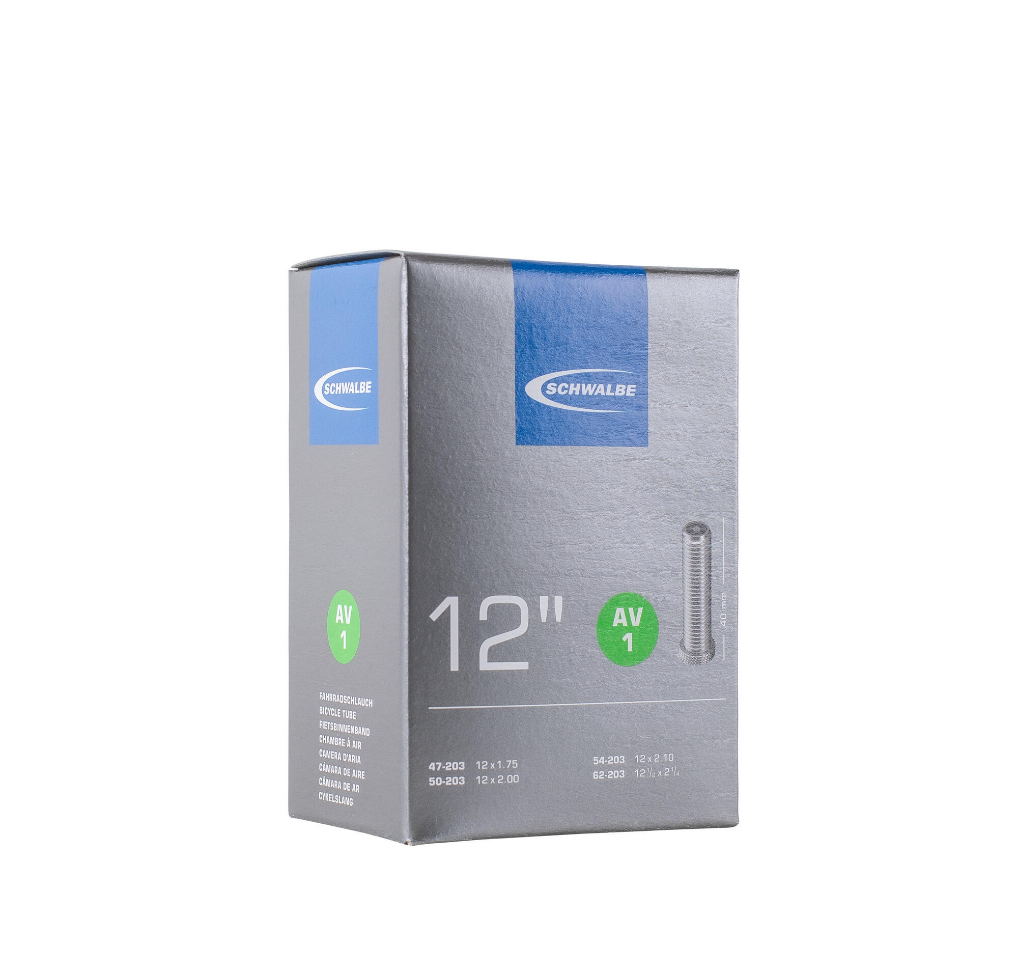 Schwalbe AV1 Schlauch 12 Zoll - Hochwertige Gummiqualität 3/7