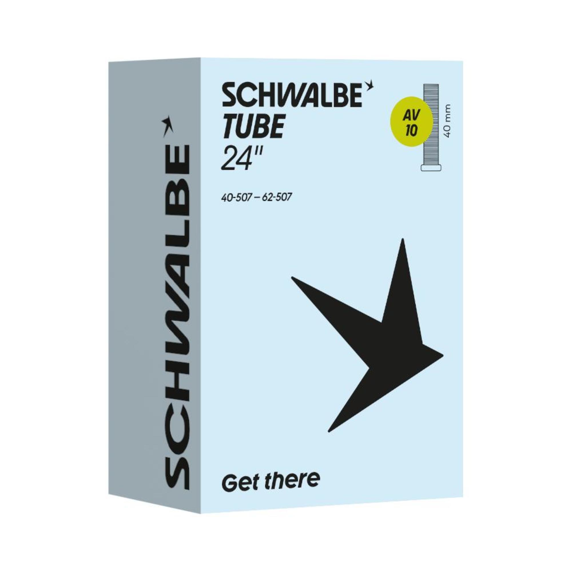 CHAMBRE A AIR VELO 24 x 1.50-2.35 SCHWALBE VALVE STANDARD (AV10) 2/7