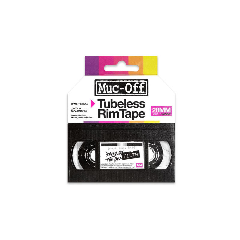 Banda Tubeless Muc-Off Rim Tape Workshop Roll 28mm