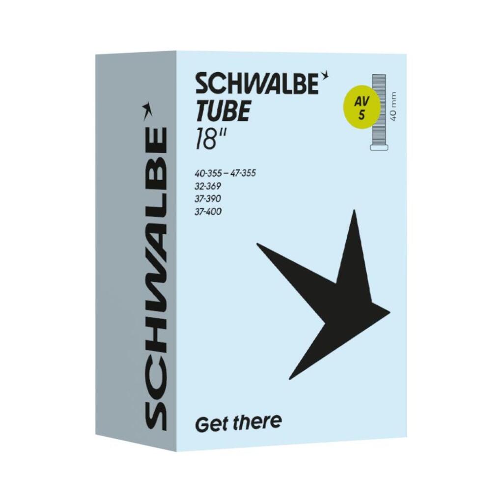 Schwalbe Schlauch AV5 40mm (18") 32/47-355/400 Modell 2026