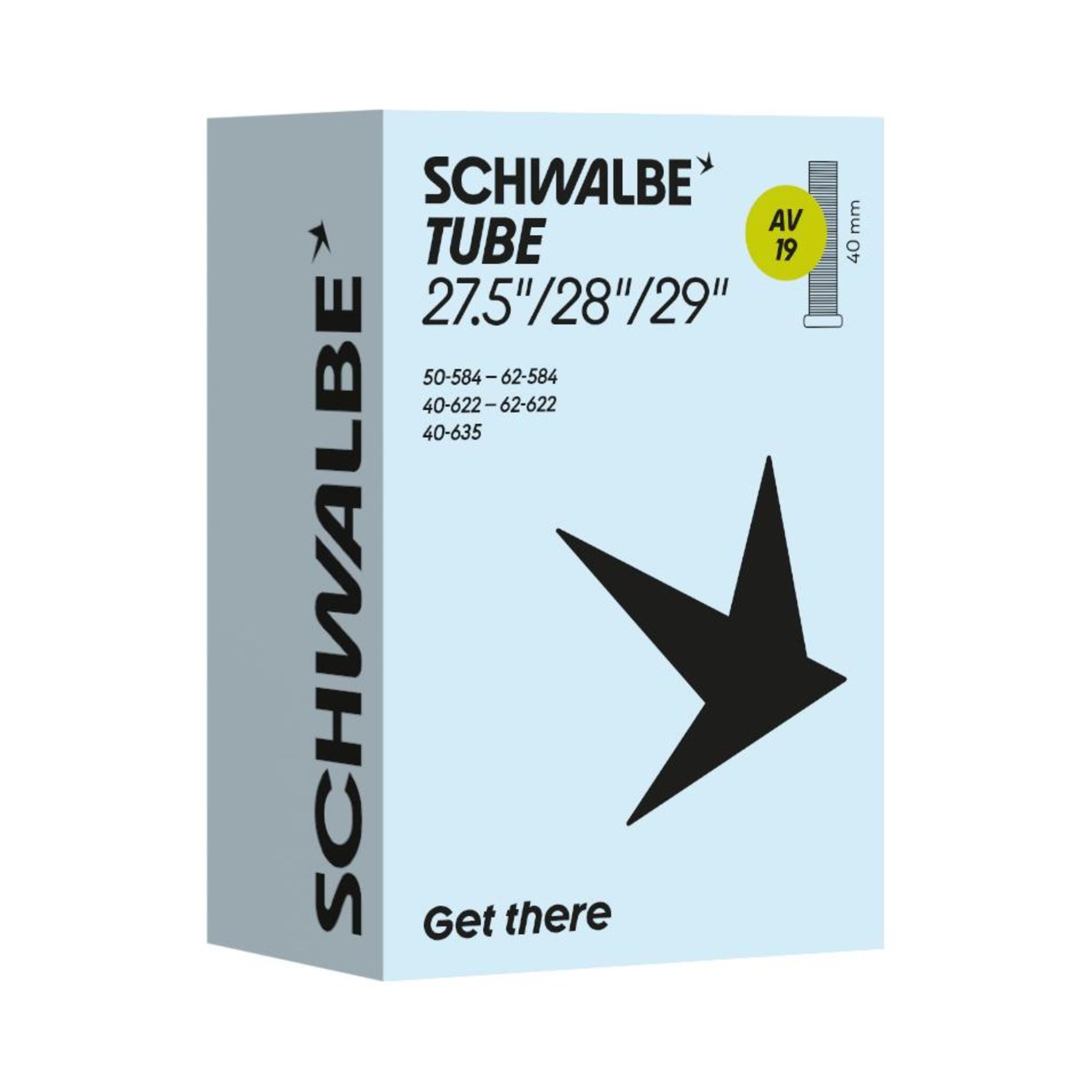 SCHWALBE Chambre à Air 27.5-28-29 Valve Schrader 3/7
