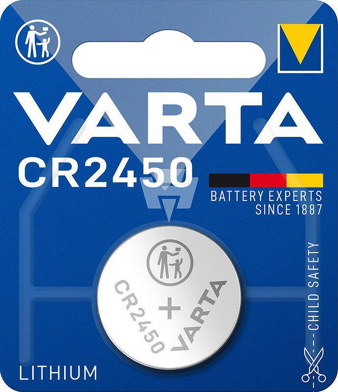 Batería de botón Varta CR2450 - Fuente de energía confiable 3/7