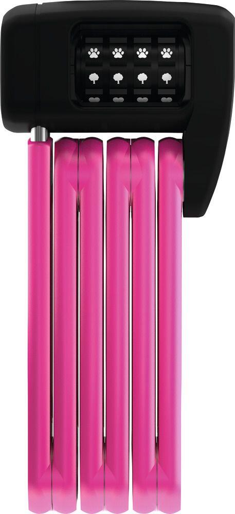 ABUS Bordo Combo Lite Mini 6055C 60 Verrou de vélo pliant rose 6/7
