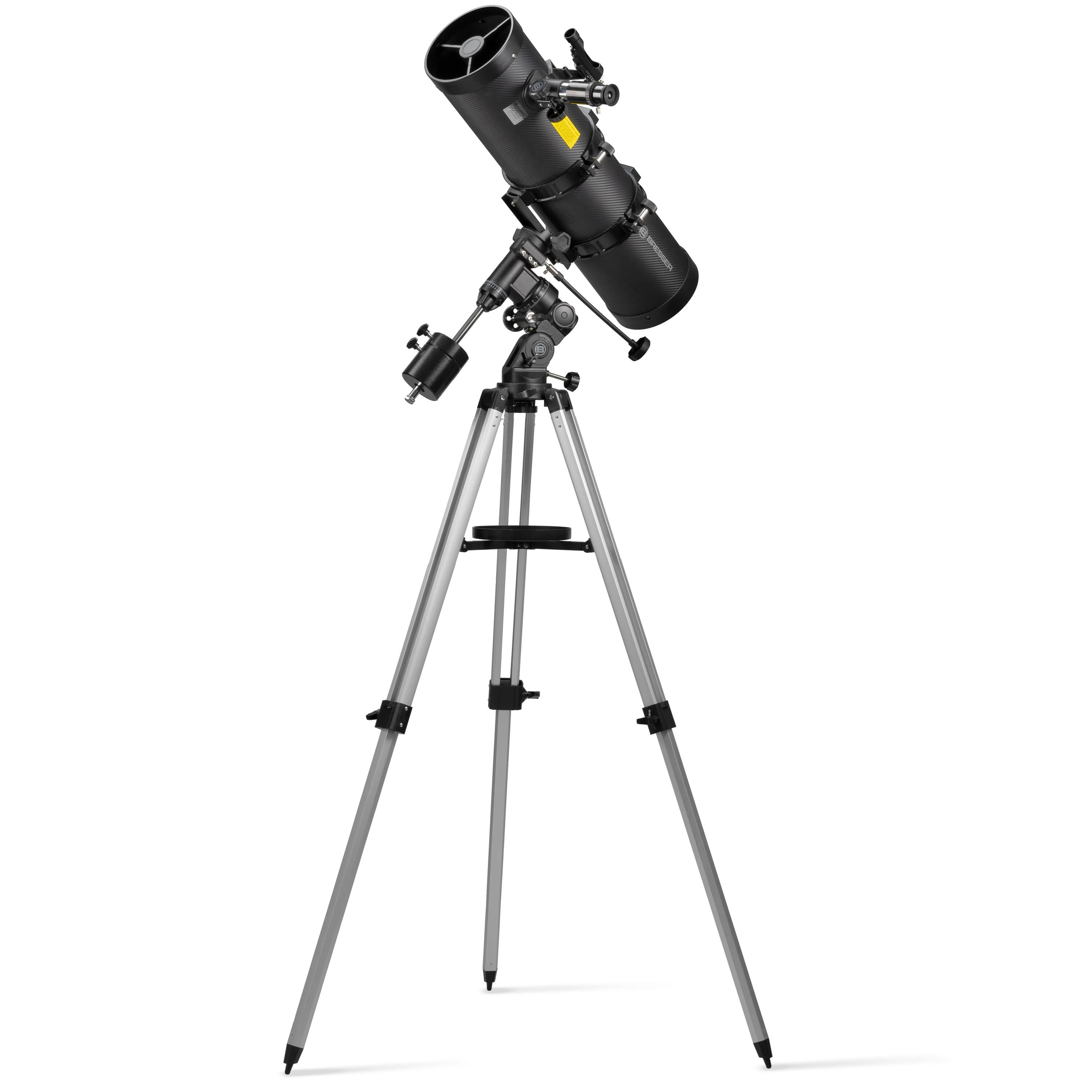 Pollux-II 150/1400 EQ3 télescope à miroir avec adaptateur smartphone et filtre 2/7