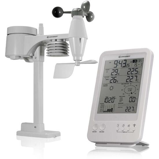Weather Center Stazione meteo 5 in 1 bianco