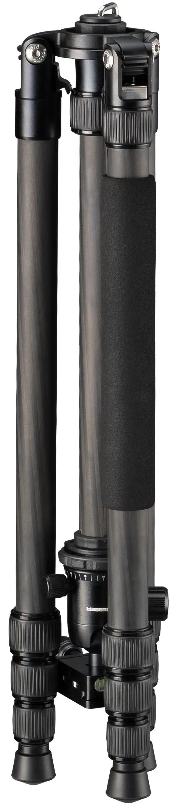 Trípode BR-2504X8C-B1 de carbono/utilizable monópodo Fotografía y Vídeo 5/5