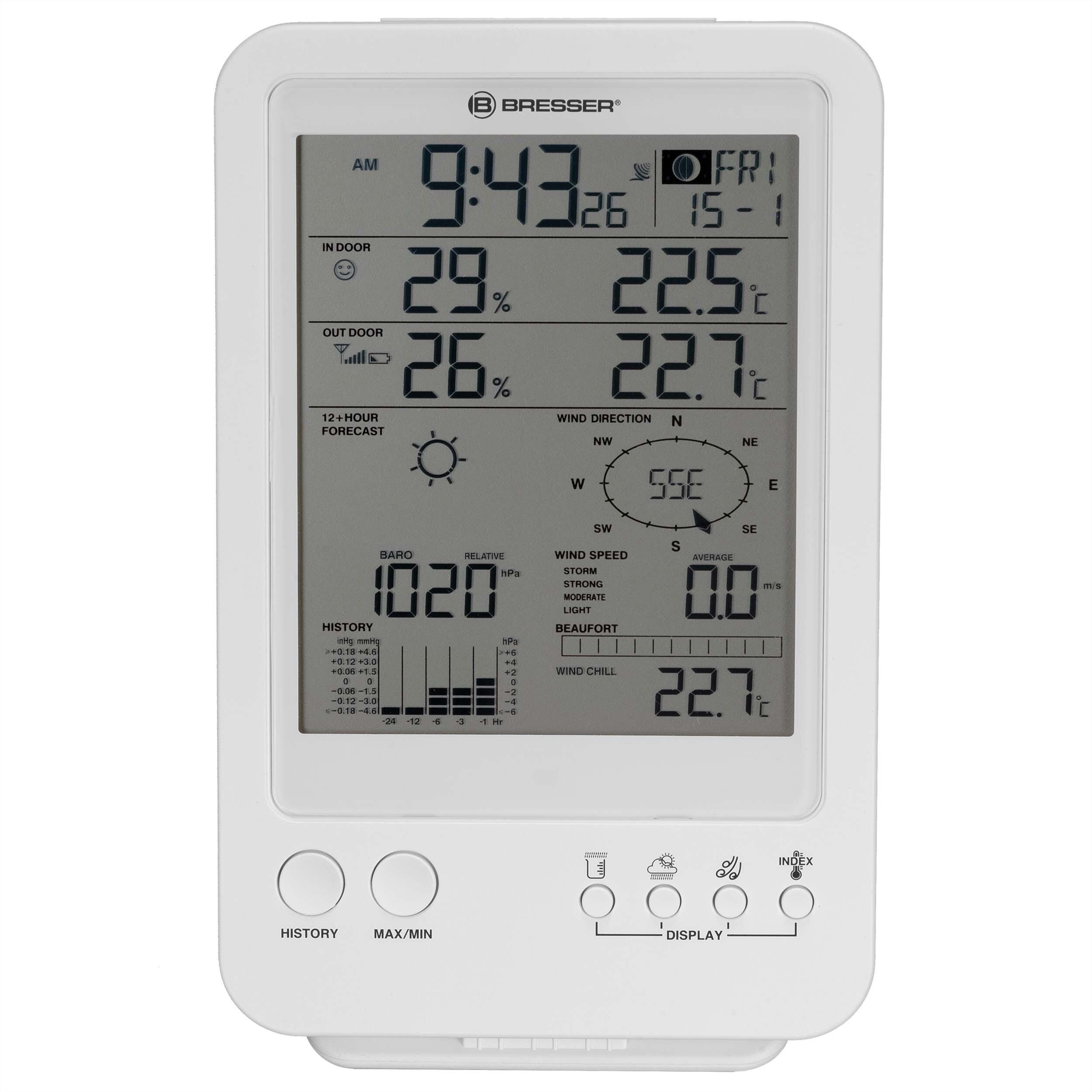 Weather Center 5-in-1 wit 4/7