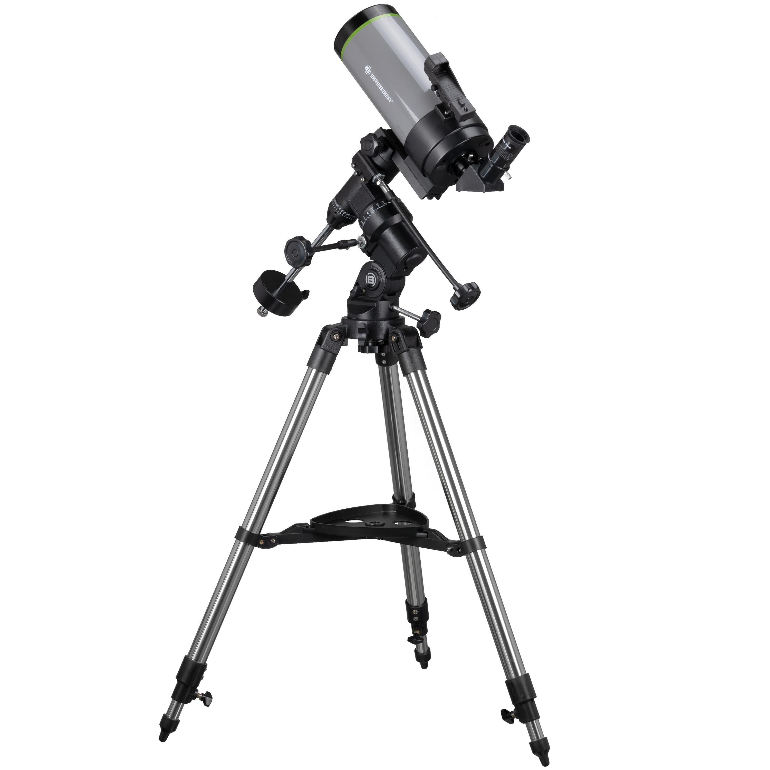 BRESSER FirstLight MAK 100/1400 telescoop met EQ-3 montering 5/6