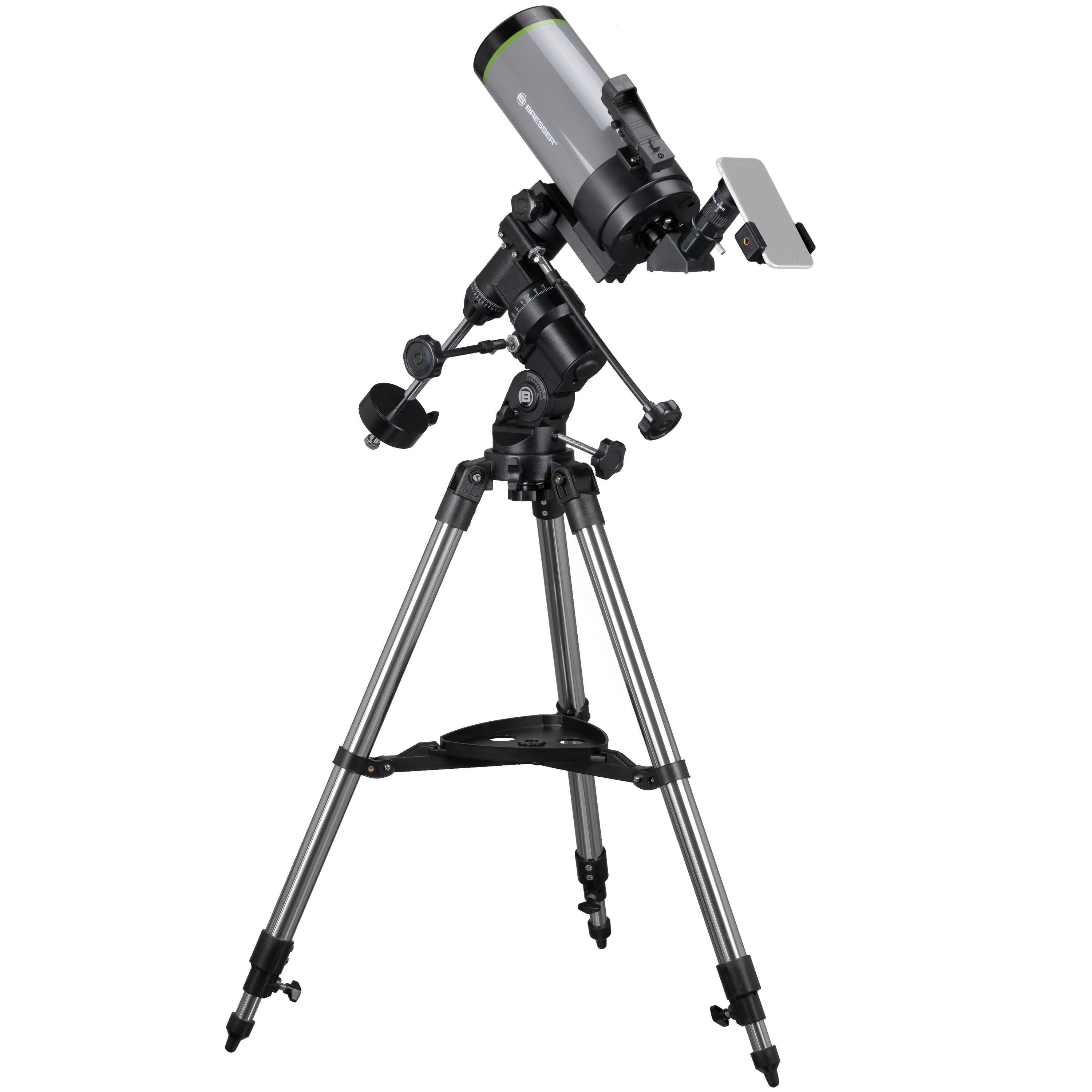 BRESSER FirstLight MAK 100/1400 telescoop met EQ-3 montering 4/6