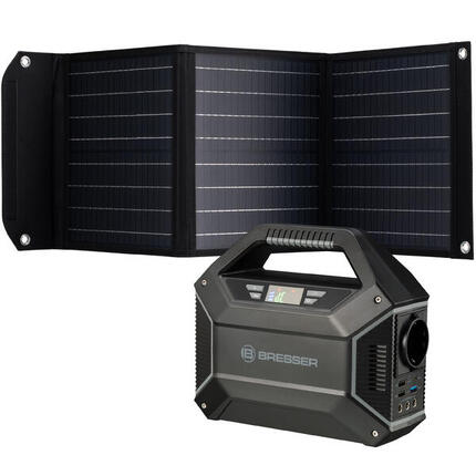 Set Mobile Power-Station 100 W + Solar-Panel 40 W