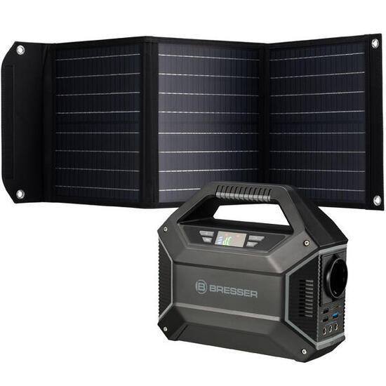 Set Mobile Power-Station 100 W + Solar-Panel 40 W
