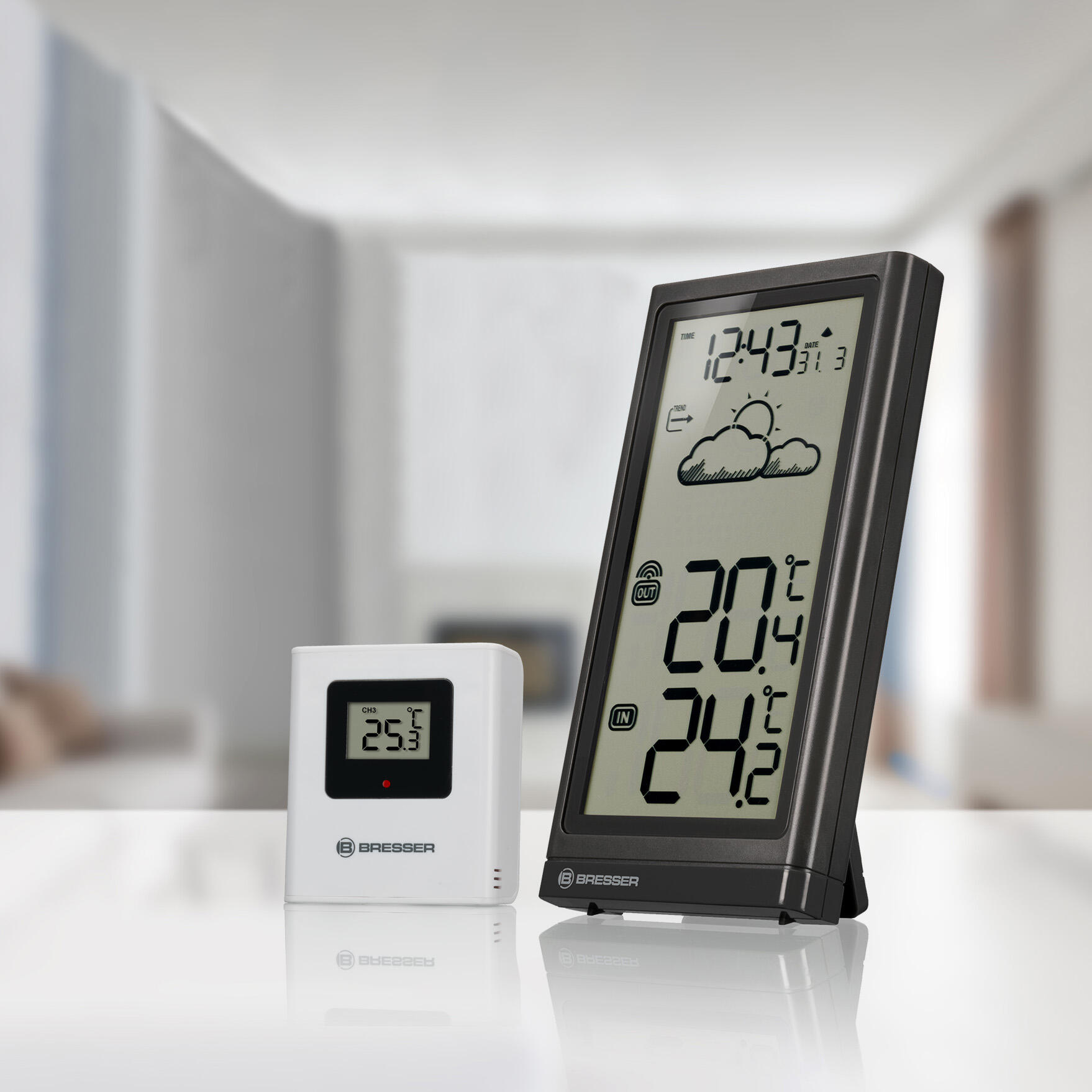 Estação meteorológica meteo temp BRESSER 2/7