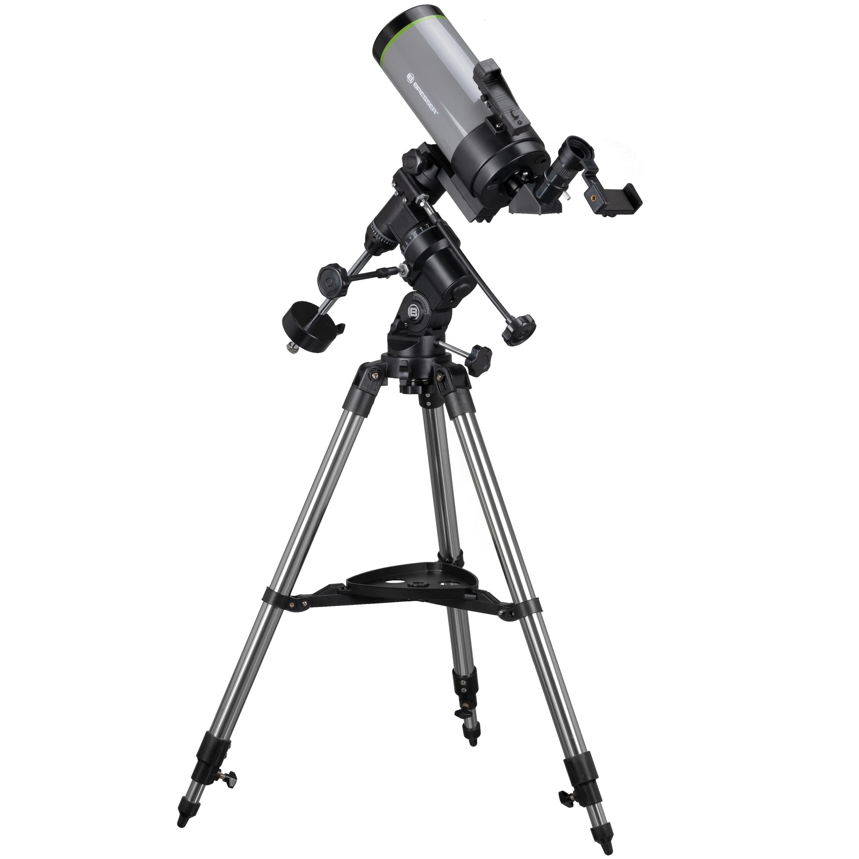 BRESSER FirstLight MAK 100/1400 telescoop met EQ-3 montering 3/6