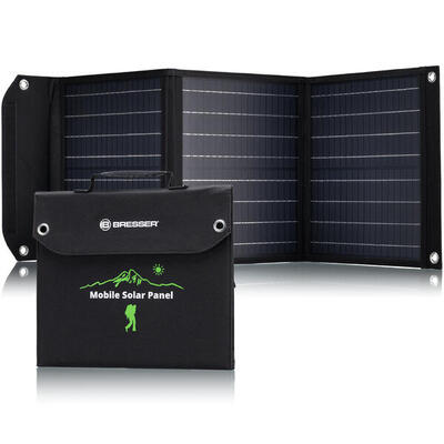 Caricabatterie solare portatile 40 watt con alimentazione USB e CC