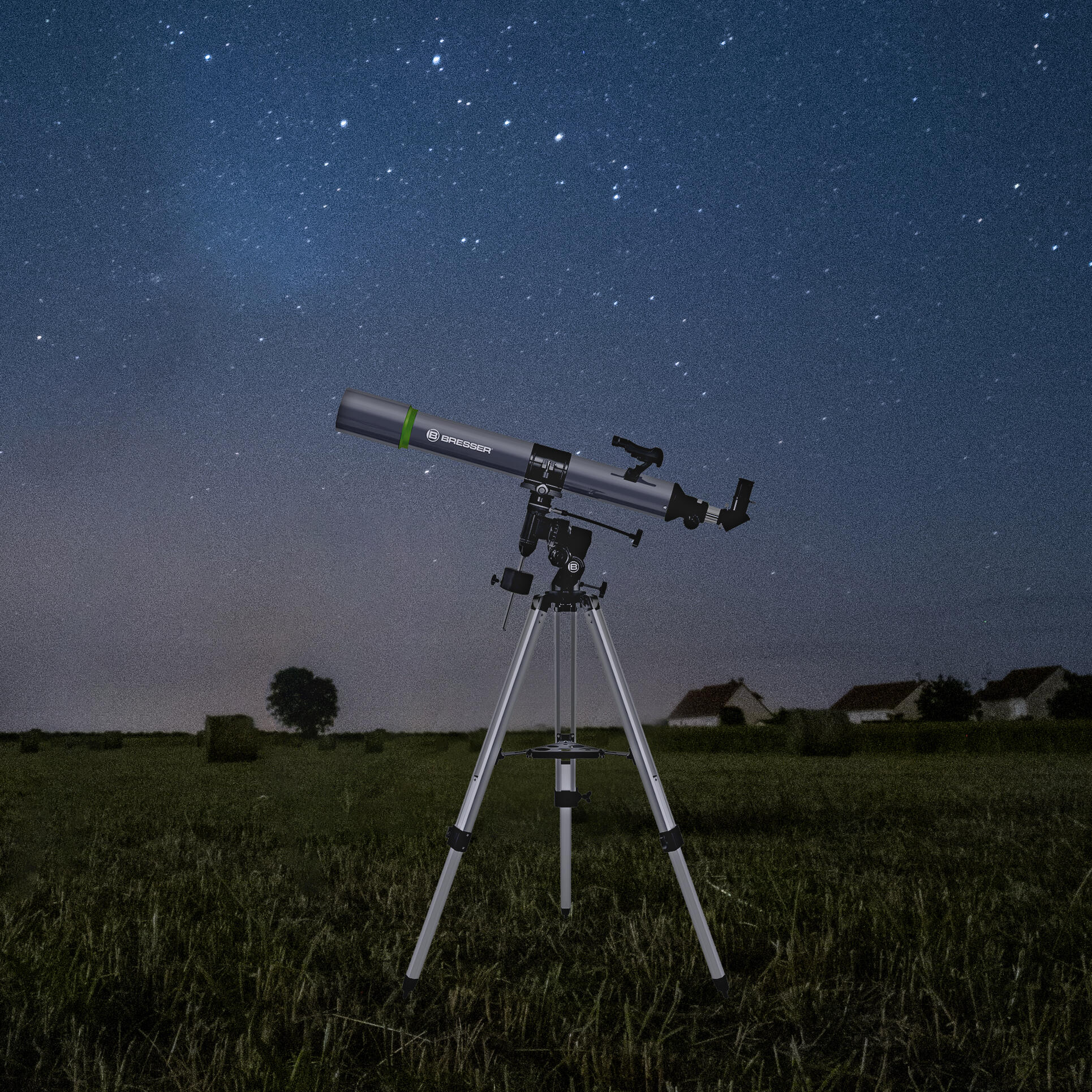 Télescope à réfraction  Space Explorer 90/900 EQ3p 3/6