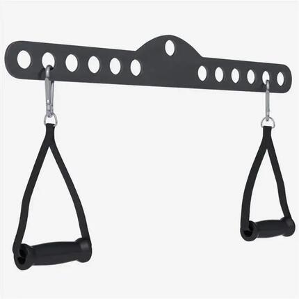 Barre de tirage lat 60cm avec 2 poignées
