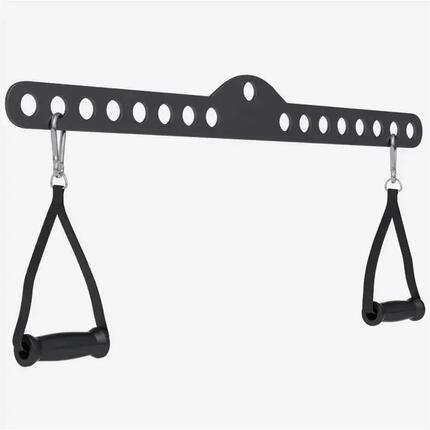 Barre de tirage lat 60cm avec 2 poignées