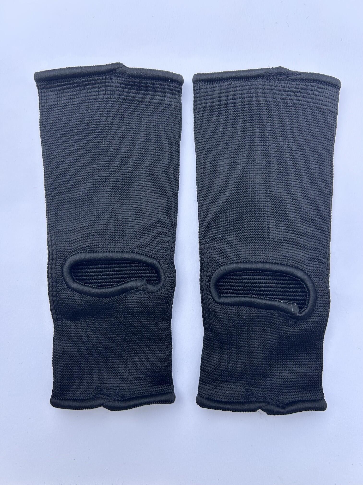 Paire Chevillères Enfant Noires élastique - Sport et loisirs 3/3