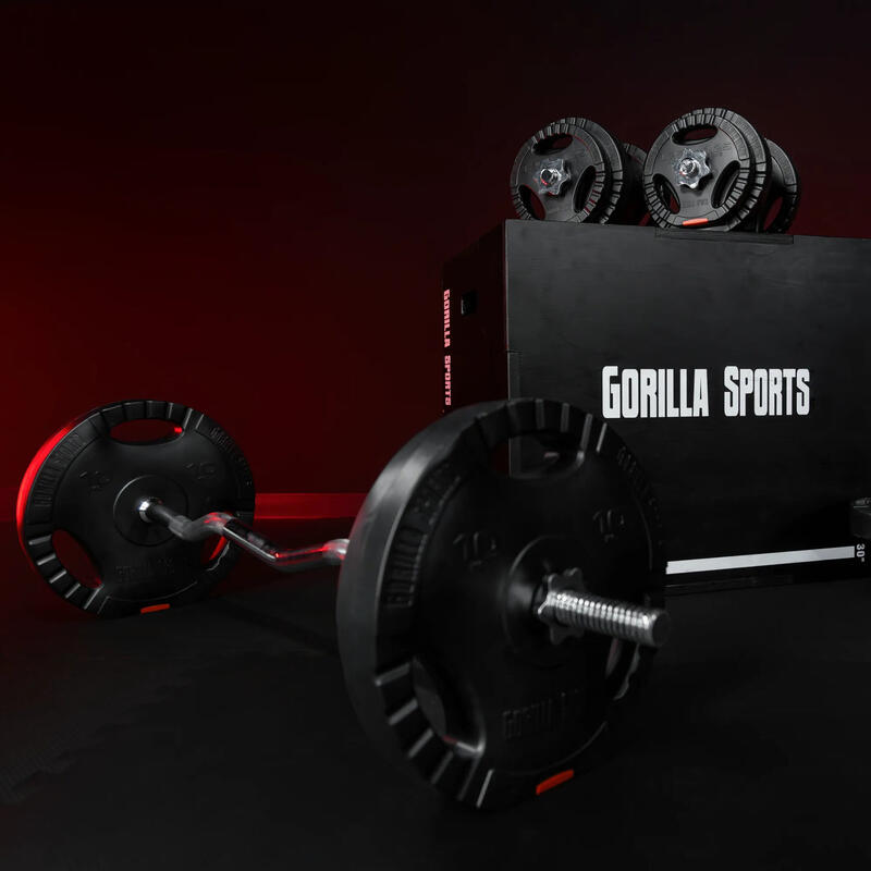 GORILLA SPORTS Sz-Curlhantelset