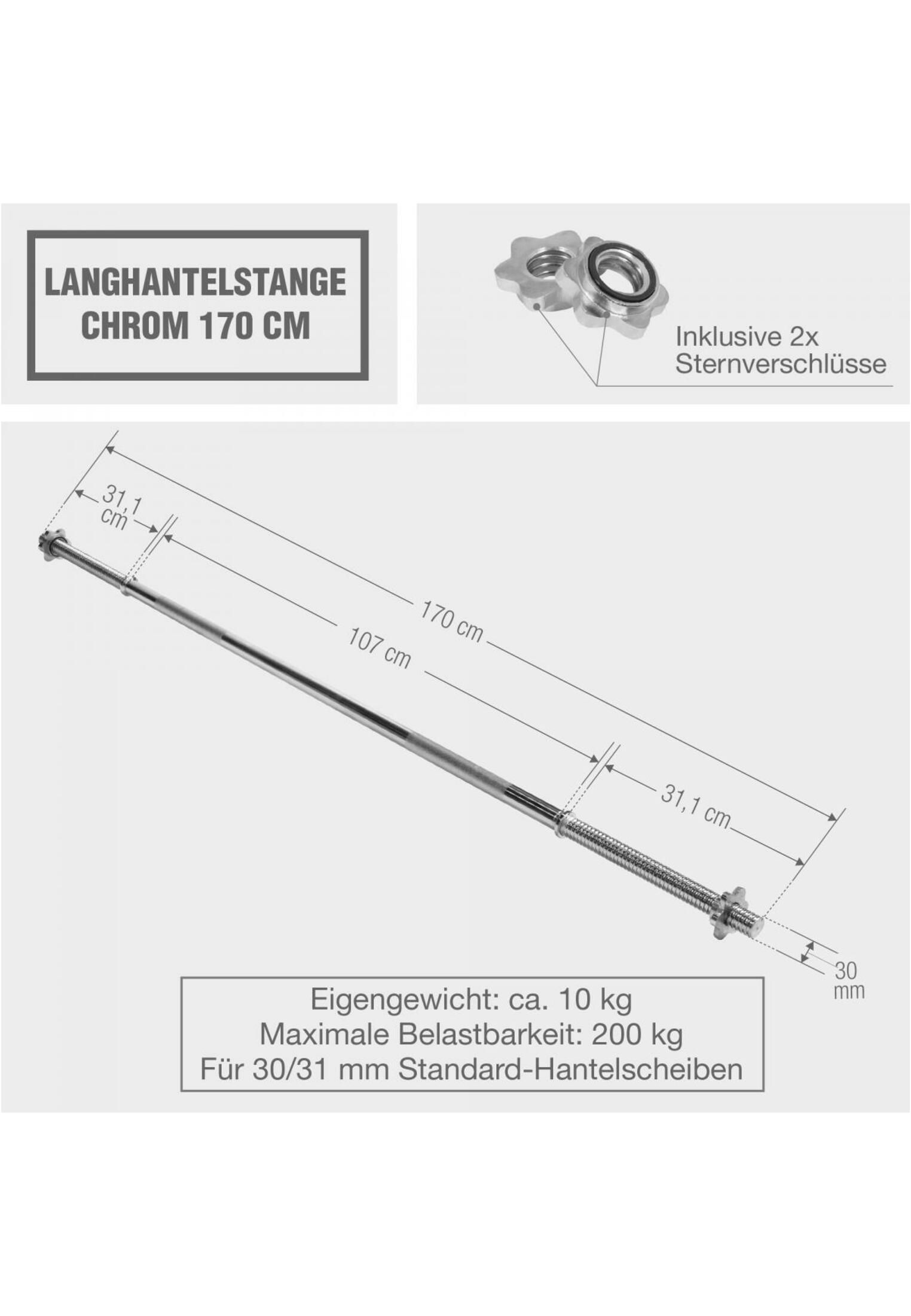 Conjunto de barras de plástico Gripper 60 kg 2/7