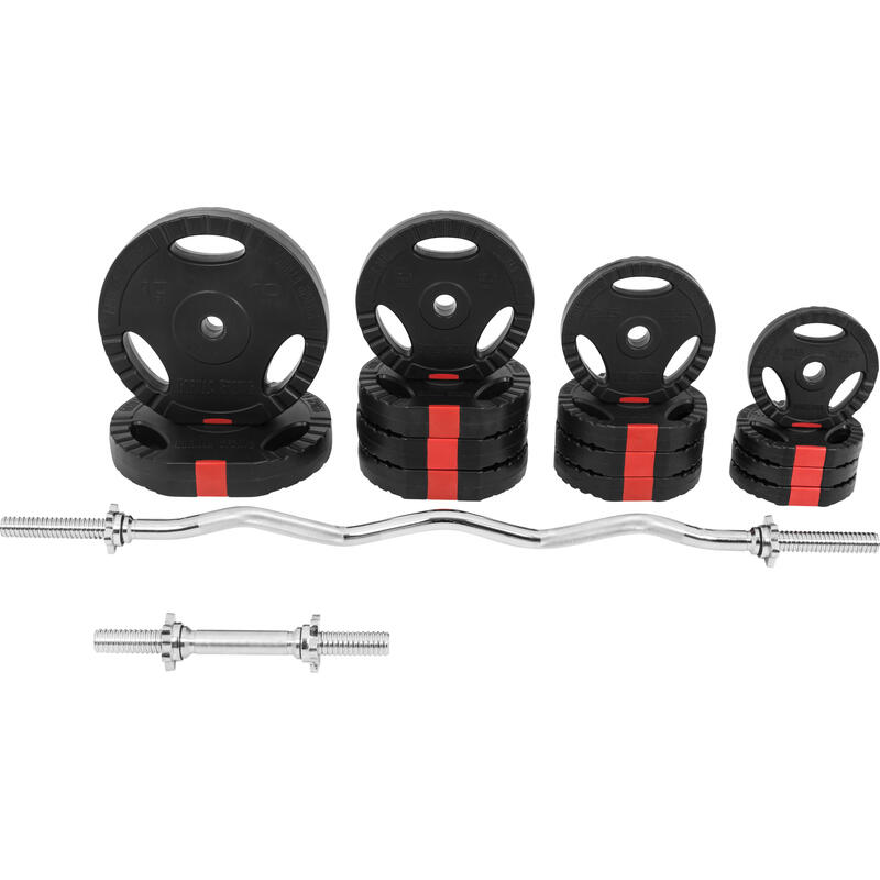 GORILLA SPORTS Sz-Curlhantelset