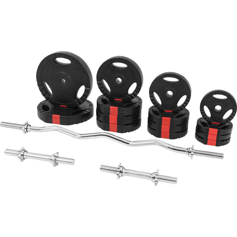 GORILLA SPORTS Sz-Curlhantelset