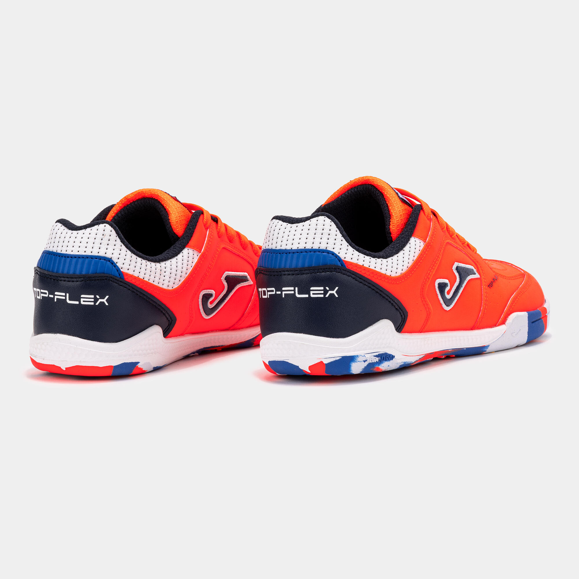 Zapatillas Fútbol Sala Niños Joma Top Flex Junior Barefoot 26 IN Naranja 3/6