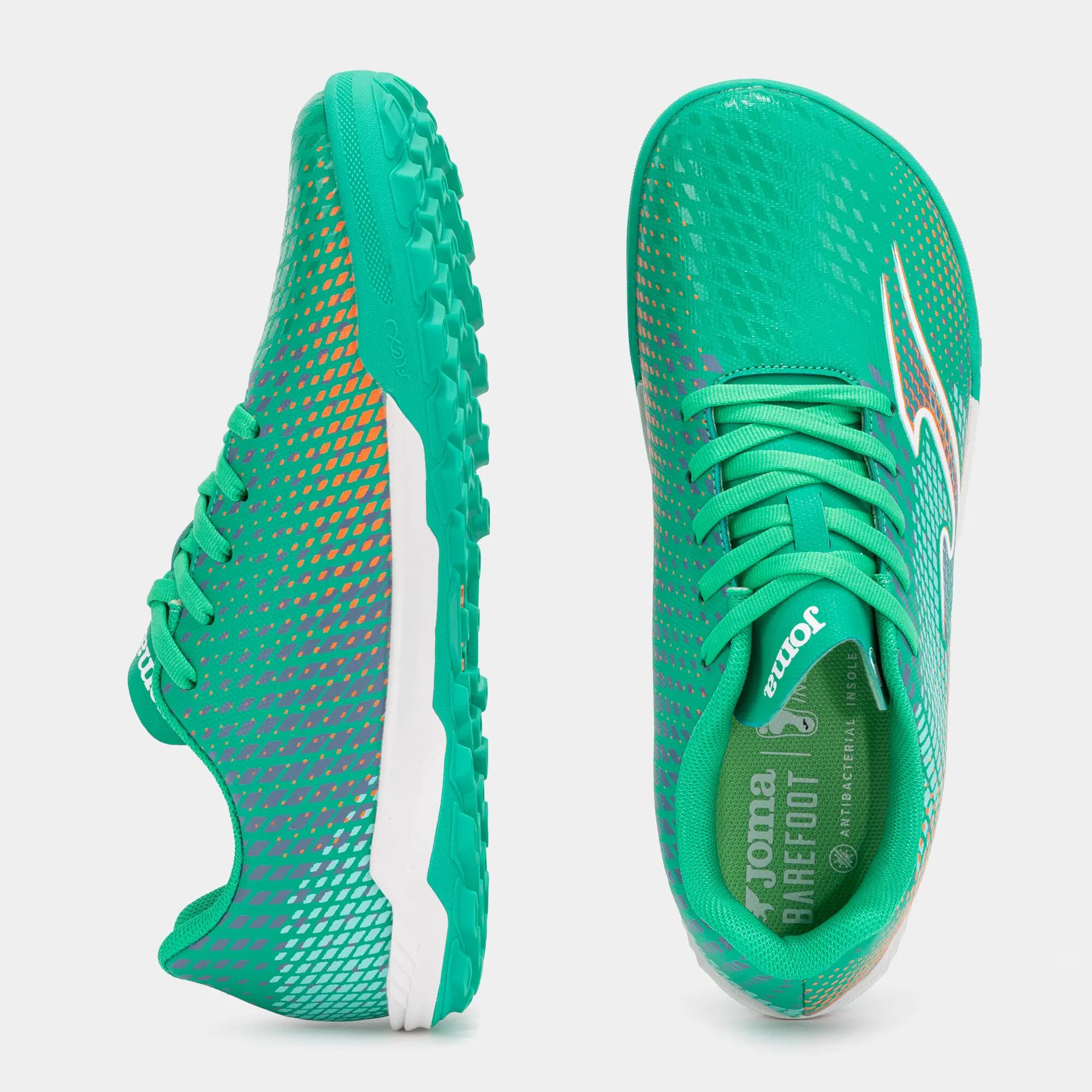 Joma Junior Turquoise Carpet Soccer Shoes - Size 38 4/6