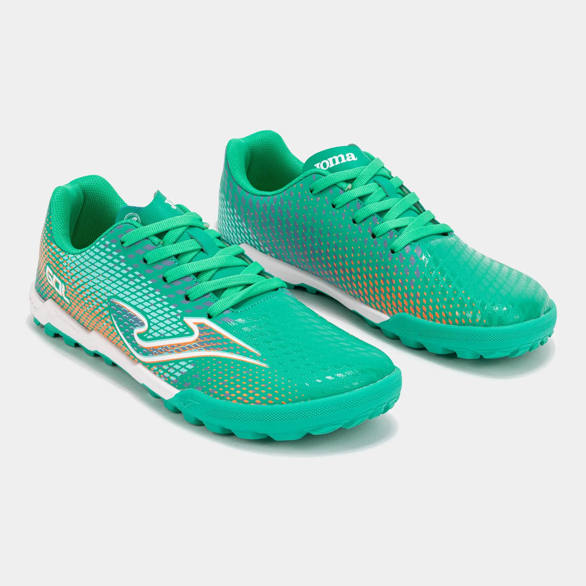 Joma Junior Turquoise Carpet Soccer Shoes - Size 38 2/6