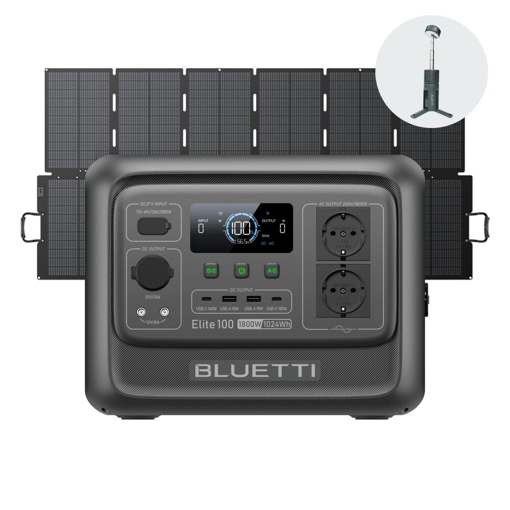 Elite 100 V2 with 500W 1024Wh Portable Power Station  for Camping, Emergencies