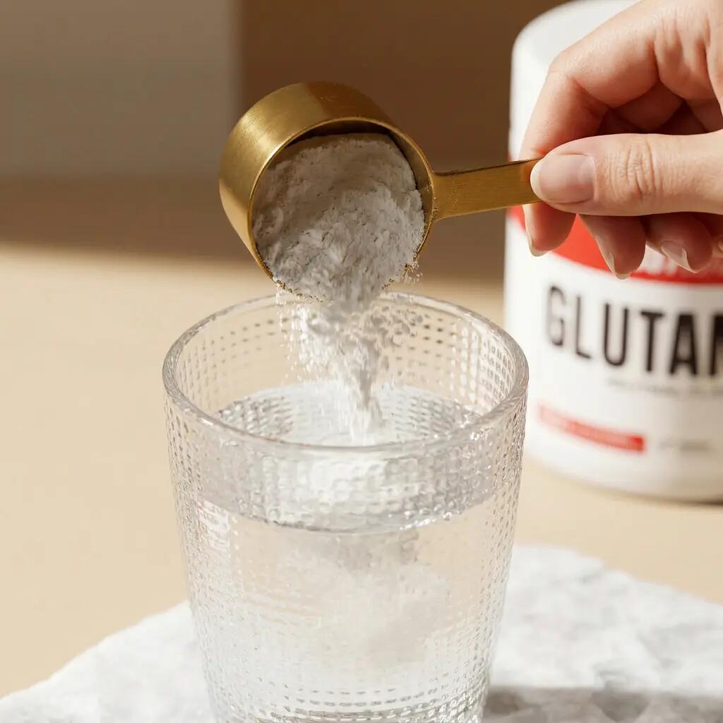 JUSTLOADING Glutamina 250 g sabor neutro 2/3
