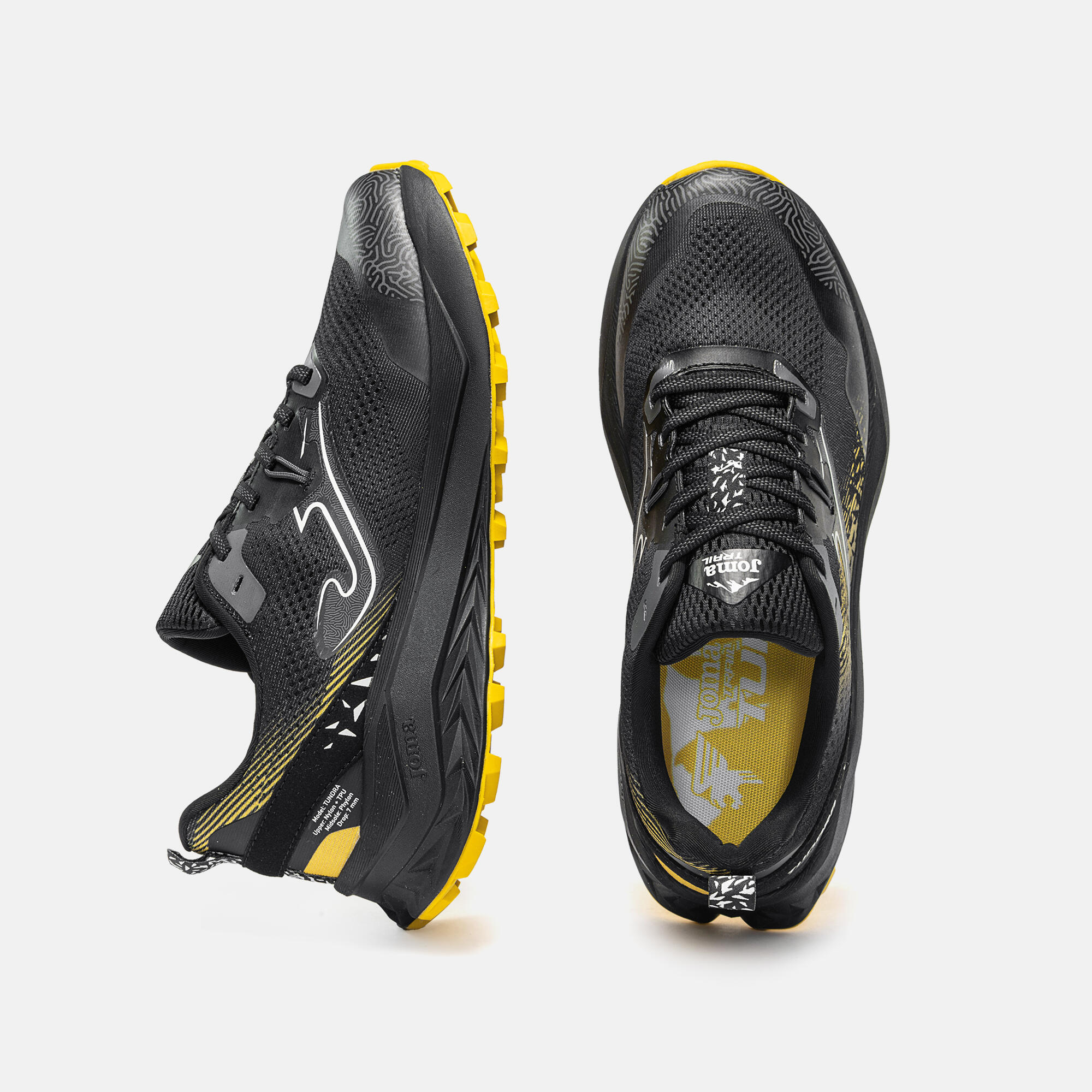 Sapatilhas Trail Homem Joma Tundra Men 26 Preto 4/6