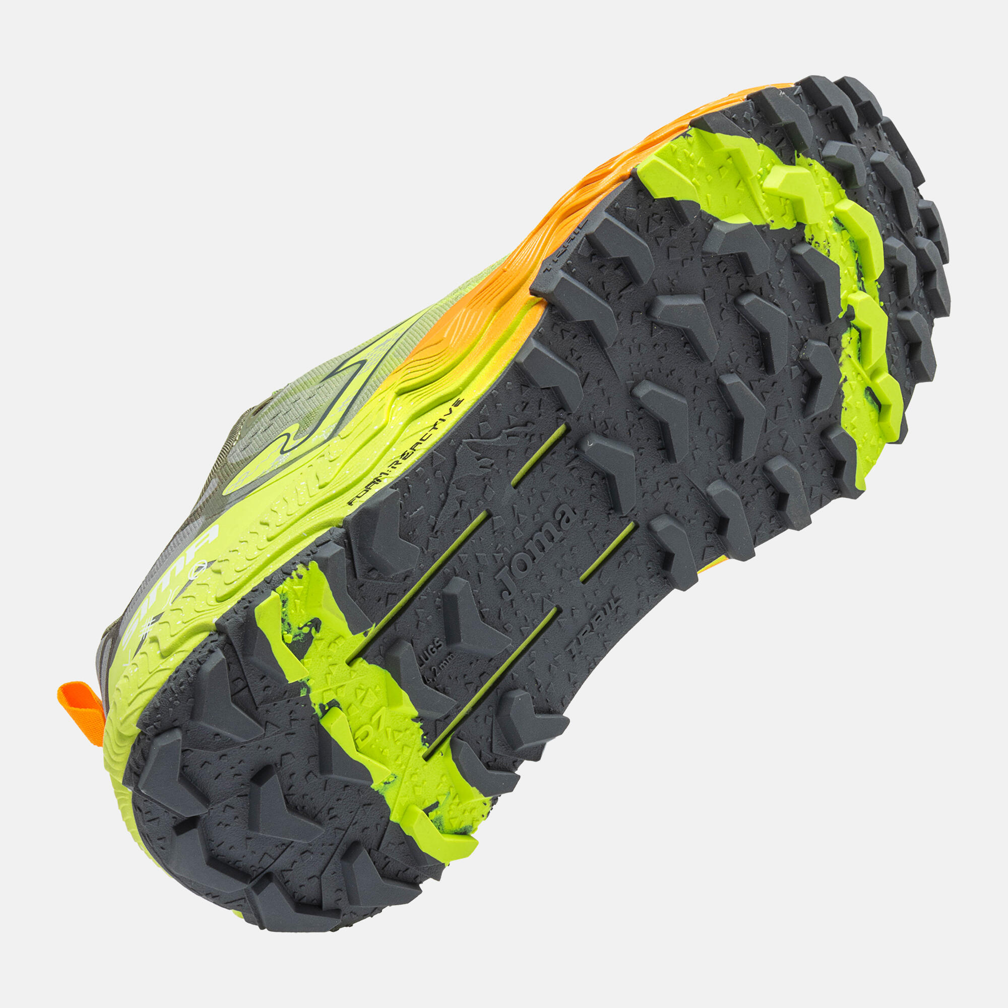 Zapatillas Trail Hombre Joma Sima Men 26 Verde Flúor 5/5