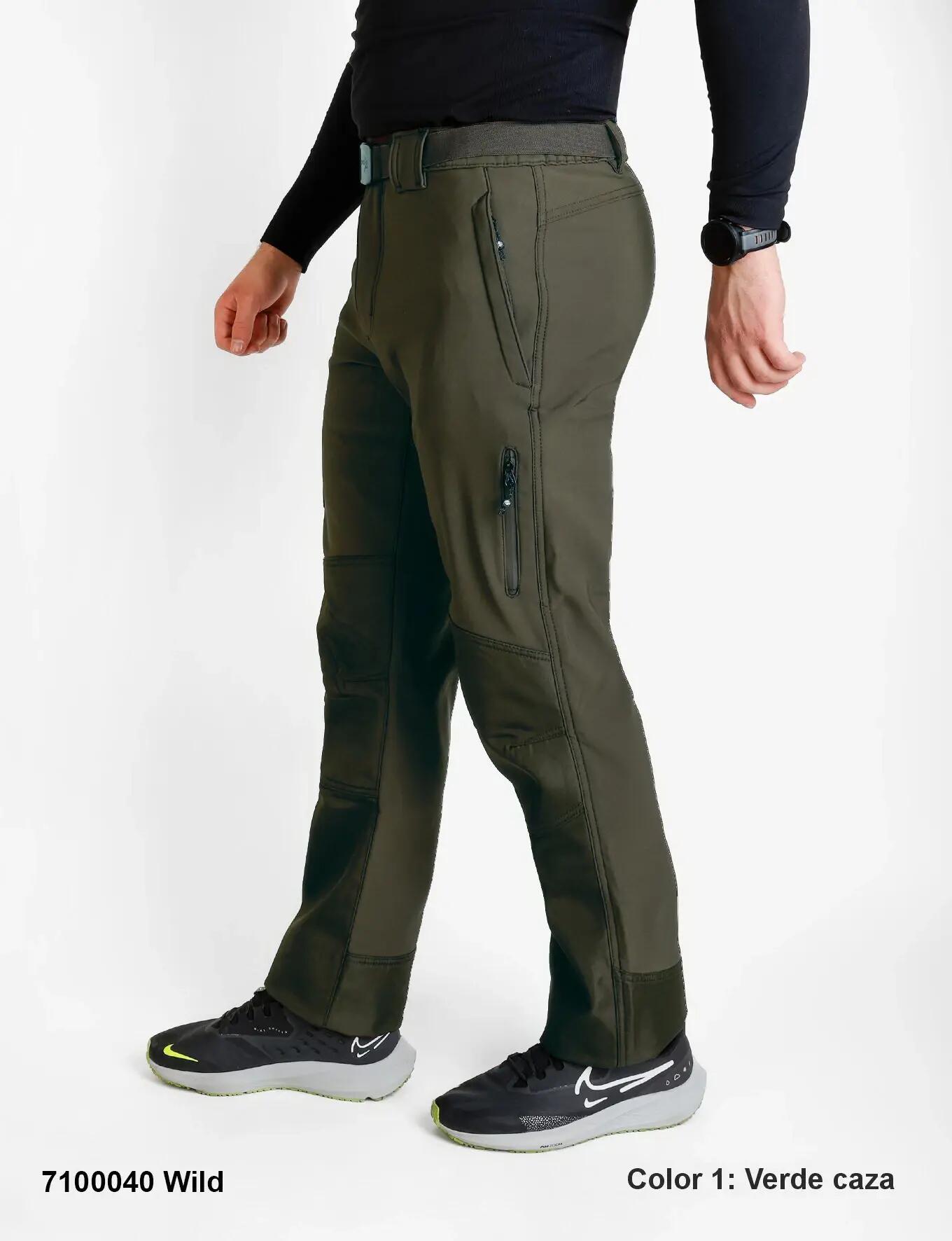 Pantalón running hombre - Impermeable - Verde 3/3
