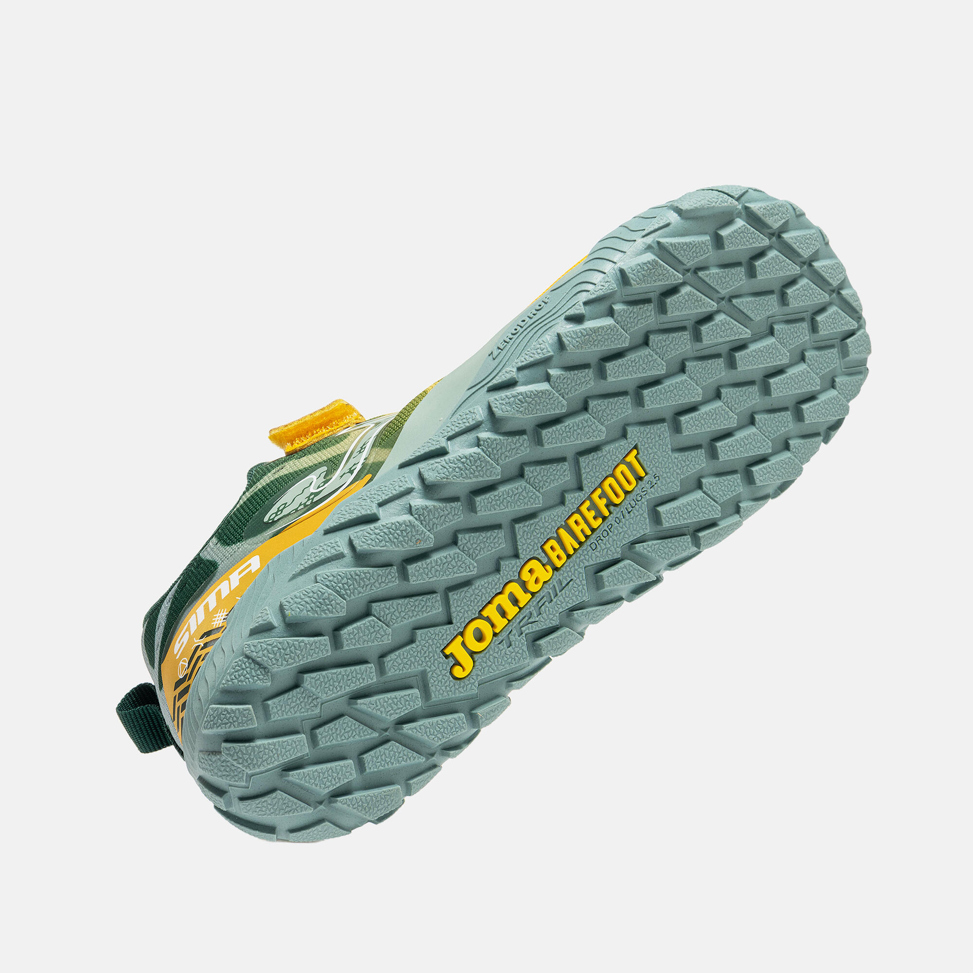 Zapatillas Trail Niños Joma Sima Junior Barefoot 26 Naranja Saffron 5/6