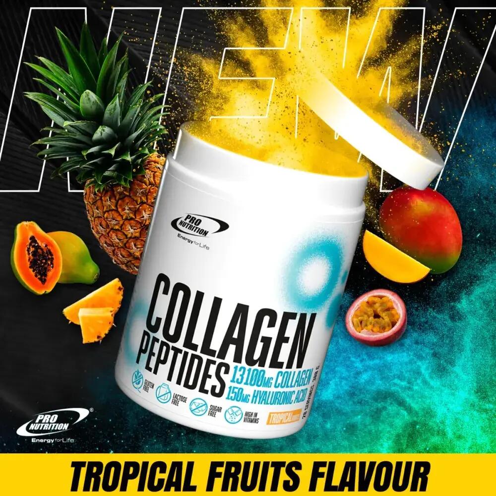 Kolagenní peptidy 300 g - hovězí kolagen, hyaluron, vitamin C 2/3
