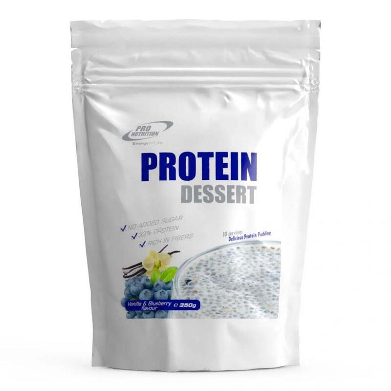 Protein Dessert Vanilie cu afine 350g