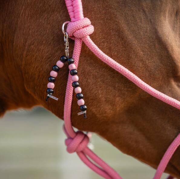 QHP Touwhalster & Neckrope Liberty - Flamingo Pink (Pony) (Pony) 4/7