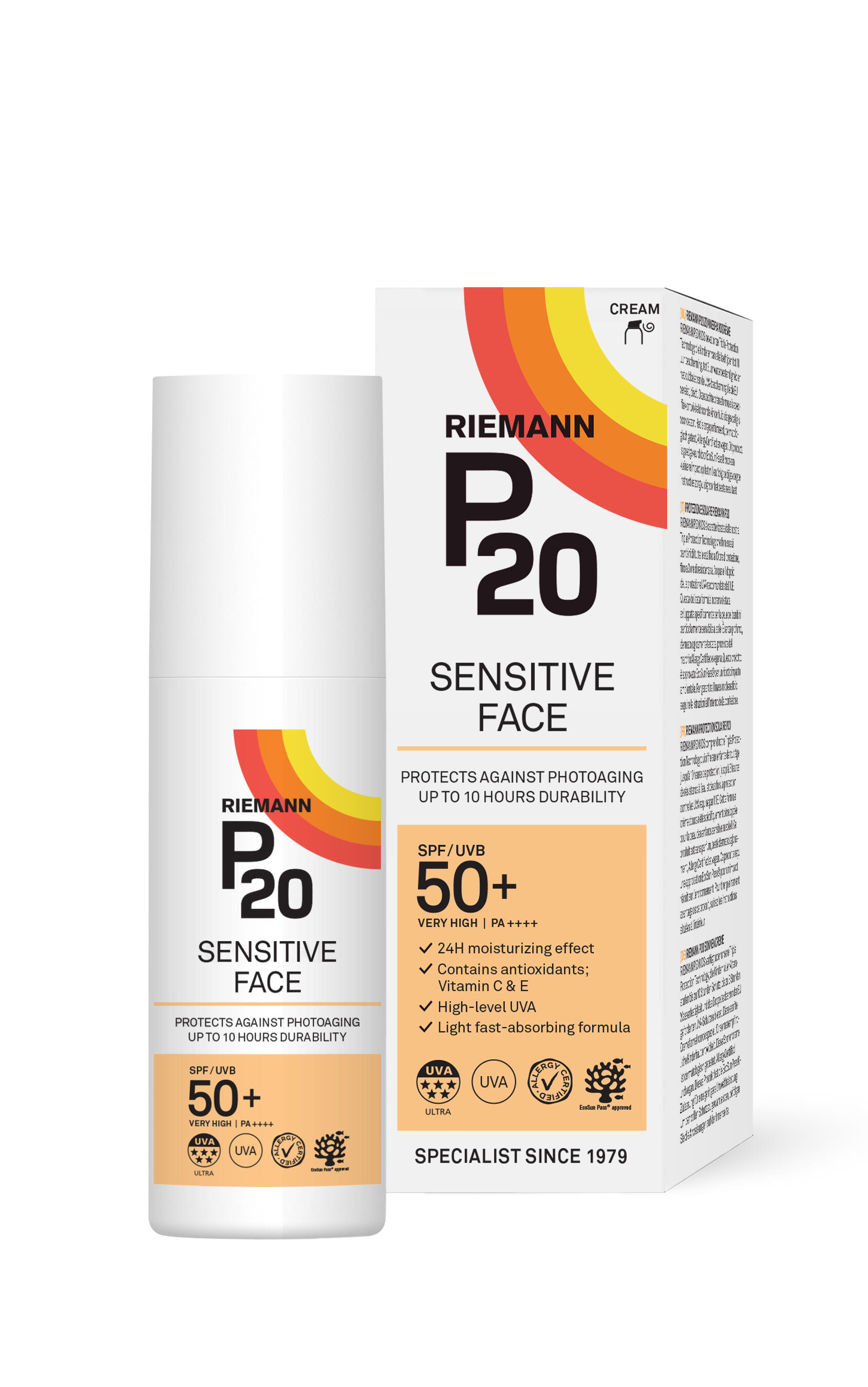 Sensitive Face SPF 50+ - 50 g 1/5
