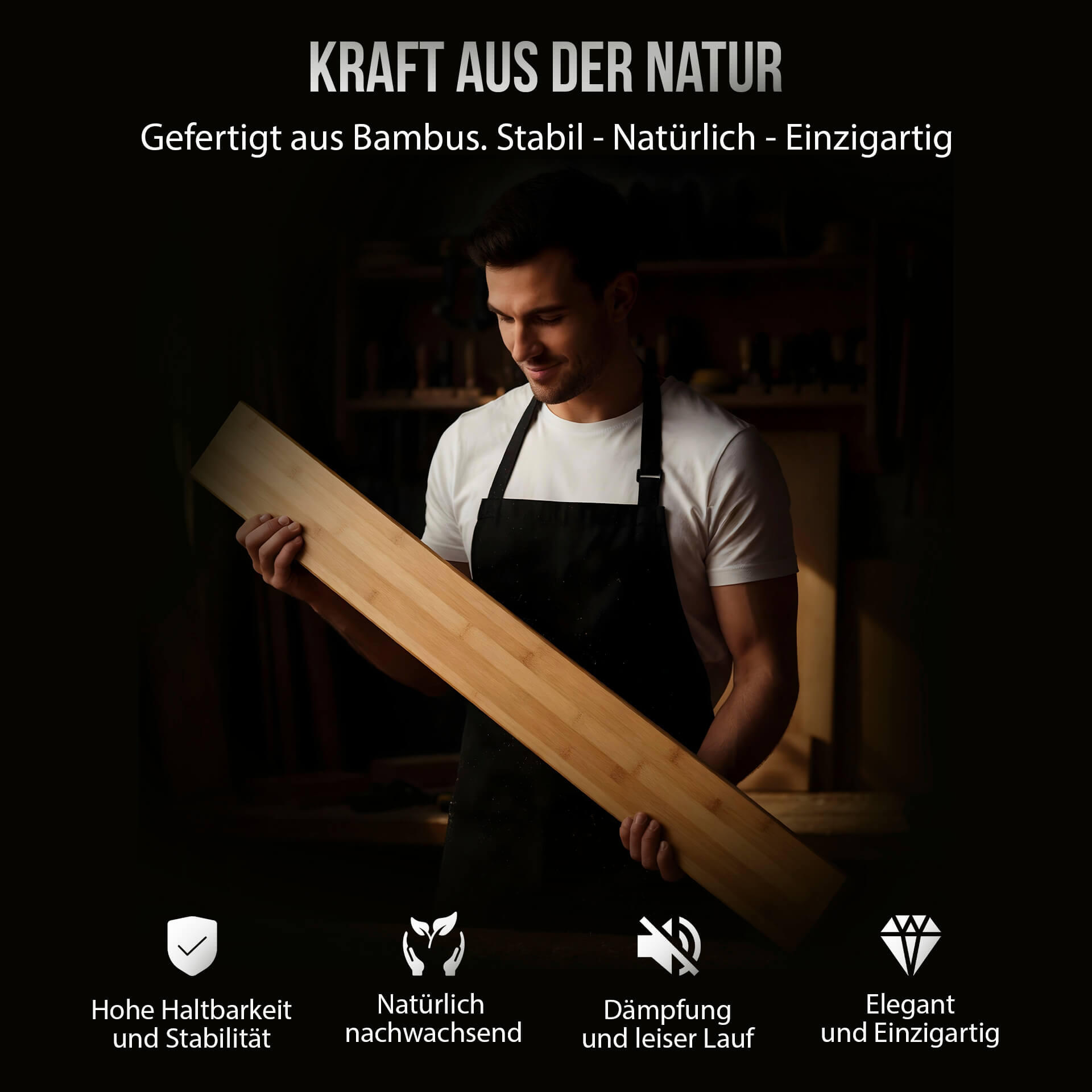 Christopeit Rudergerät klappbar – Wasserrudergerät aus Holz – Colorado 10/16