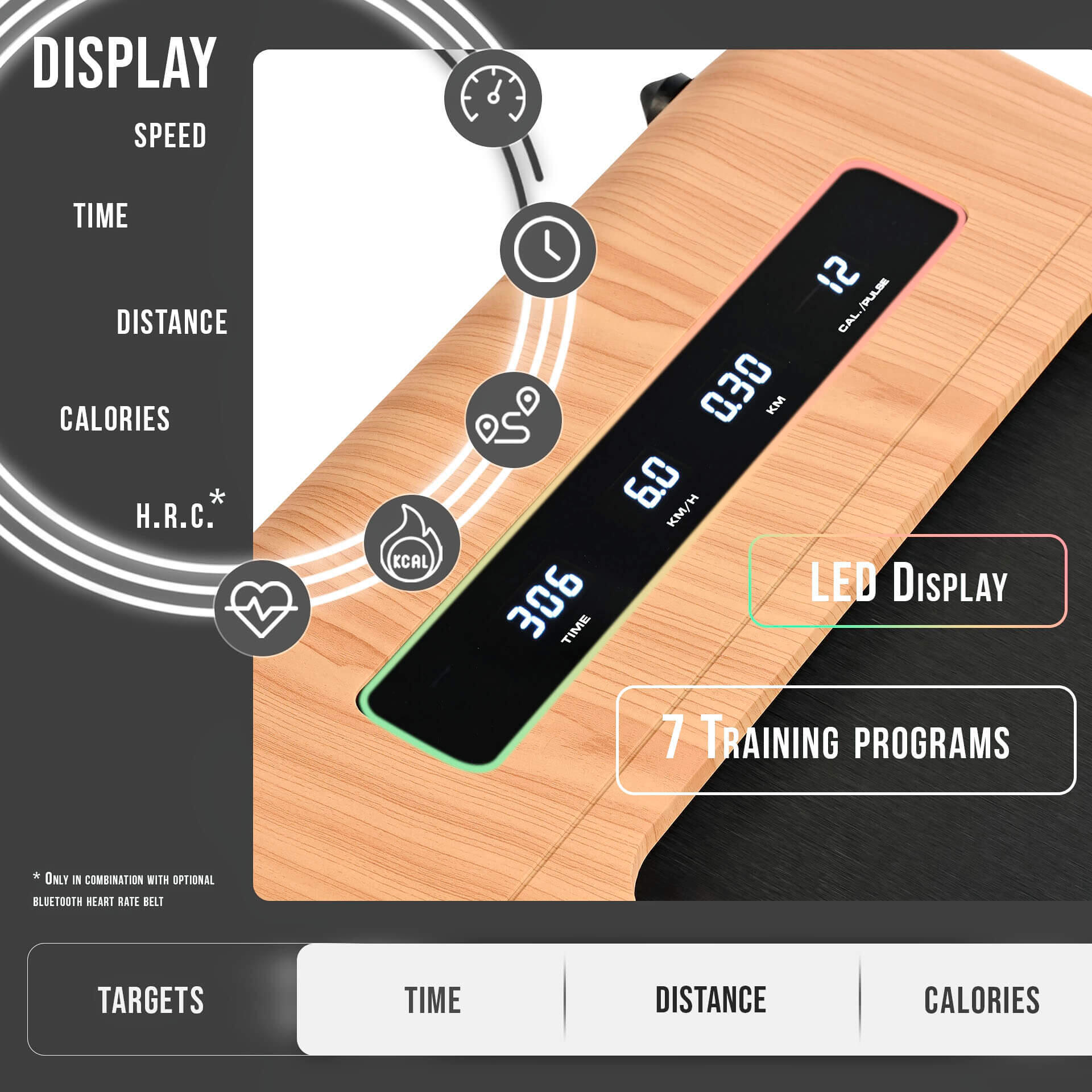 Walking Pad mit Steigung - bis 6 km/h - LED - Bluetooth - Fernbed. - 4.2 9/13