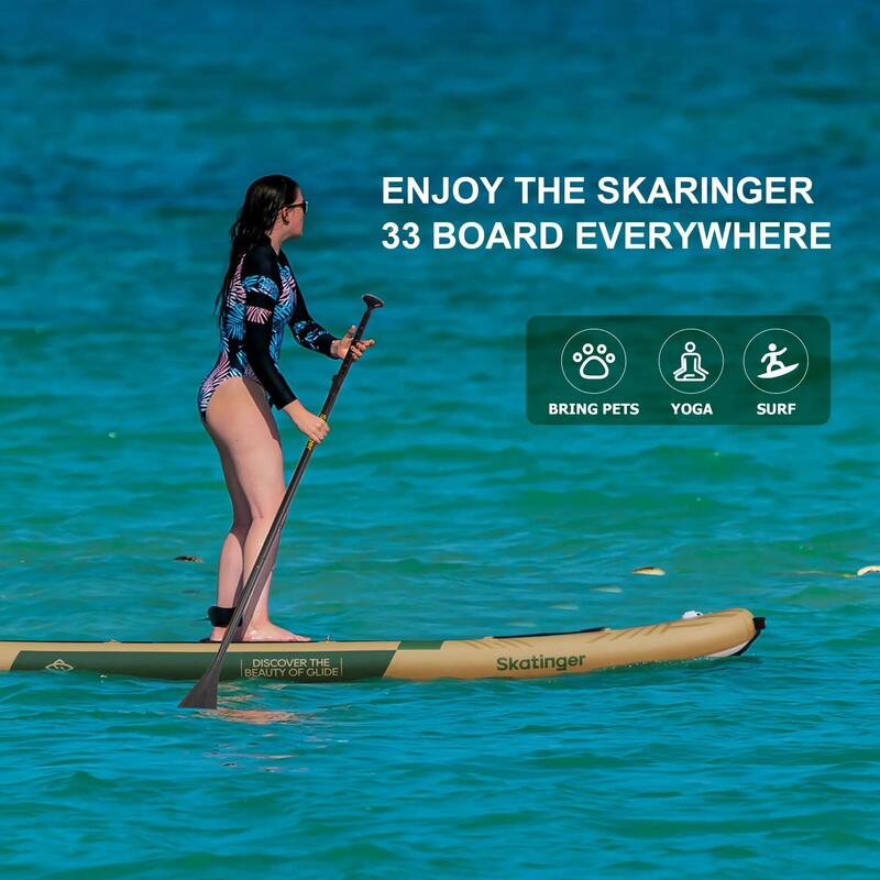 Placă SUP SKATINGER Peninsula Trojan Horse 335x84x15 cm (11') touring